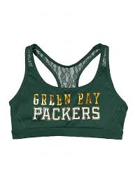 Green Bay Packers Lace Yoga Bra Victoria S Secret Pink Victoria S Secret Green Bay Packers Green Bay Packers Clothing Packers