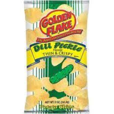 Golden Flake Dill Pickle Chips 6 Six 5 Oz Bags By Golden Flake Awesome Products Selected By Anna Churchill Dill Pickle Chips Dill Pickle Pickle Chips