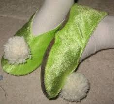 Chaussons De La Fee Clochette Facon Perrine Costume Fee Clochette Fee Clochette Costume De Fee