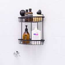 Kiahloc 2 Tier Kiahloc Corner Shower Caddy Reviews Temple Webster
