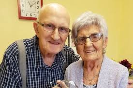 Rare double funeral for loving couple who died within three weeks of each  other