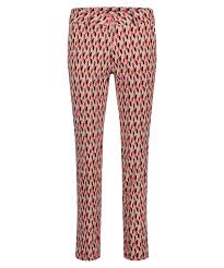 Broek Colette Soft Graphic Print Lady Day
