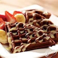 Mexican Chocolate Waffles Chocolate Waffles Food Recipes