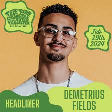 TONIGHT: ⚡ Demetrius Fields ⚡ 8pm doors