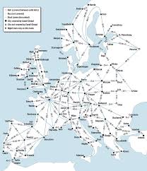 Train Ticket Cost Estimate Maps