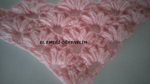 Cicekli Sal Modeli Yapilisi Crochet Triangle Scarf Crochet Designs Crochet Videos