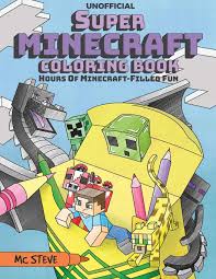 Your details are safe with cancer research uk thanks for visiting my fundraising page. Super Minecraft Coloring Book Hours Of Minecraft Filled Fun Steve Mc Amazon Com Mx Libros