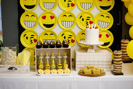 Emoji Birthday Party Simply Delicious