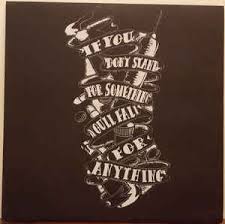 Burden If You Don T Stand For Something You Ll Fall For Anything 2003 Fold Out Sleeve Vinyl Discogs
