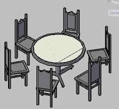 Saarinen table revit symbols (0.3 mb) saarinen table sketchup symbol (0.42 mb). Round Dining Table In Autocad Download Cad Free 201 5 Kb Bibliocad