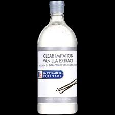 You'll want to always check labels, especially on imitation vanilla extracts as additional ingredients may be added. Imitation Clear Vanilla Extract Mccormick For Chefs