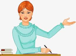 Hand Painted Teacher Teacher Hand Painted Female Clipart Teacher Clipart Dia Dos Professores Imagens Fofinhas Escola