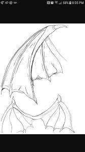 Image Result For Folded Wings On A Dragon Wings Drawing Dragon Drawing Demon Drawings