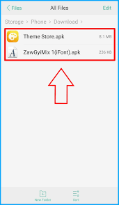 How To Changed Font Style On Oppo F3 Mm Theme Store