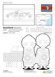 Download Lesotho Flag Coloring Pages Thewalkingclouds