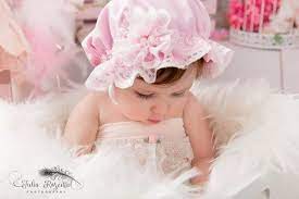 Baby Mop Cap Pink Mop Hat Baby Bath Hat Prop Cake Smash Photo Prop Vintage Baby Hat Baby Shower Cap Sitter Bonnet Uk Seller Baby Shower Cap Baby Bath Baby Hats