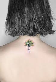 50 Beautiful And Meaningful Tree Inspired Tattoos Nature S Way Beautiful Inspired Meaningful Natures In 2020 Tree Tattoo Designs Tiny Tree Tattoo Tree Tattoo Small