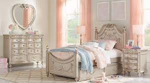 Kids' bedroom sets & furniture : Disney Princess Silver 5 Pc Twin Poster Bedroom Bedroom Furniture Stores Twin Bedroom Sets Princess Bedroom Set