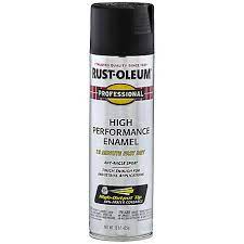 Rust Oleum Professional High Performance Enamel Spray Paint Flat Black 15 Oz 7578838 At Tractor Supply Co