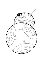 Poe and bb8 star wars coloring page. Bb 8 Coloring Pages Best Coloring Pages For Kids