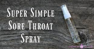 Super Simple Sore Throat Spray There S An Eo For That