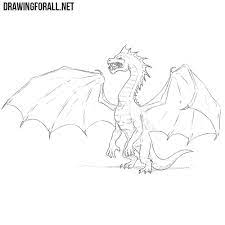 Drawings of easy dragons easy to draw cartoon dragons step by step. How To Draw A Dragon Step By Step