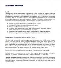 Business Report Template Image Report Writing Format Business Report Writing Words