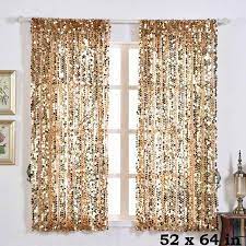 Balsacircle 52 X 64 Inch Coral Big Payette Sequin Curtains Drapes Panels Window Treatments Home Decorations Walmart Com Sequin Curtains Drape Panel Curtains