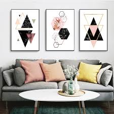 If you follow me on snapchat (sc: Home Decor Nordic Canvas Painting Wall Art Diy Abstract Geometry Bright Picture Print Bedroom Office Hotel Backdrop Prop Supply Painting Calligraphy Aliexpress