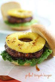 Grilled Hawaiian Teriyaki Burger Recipe Teriyaki Burgers Recipes Cooking Recipes