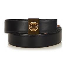 Moschino love black gold unisex belt real leather. Hermes Vintage Leather Clou De Selle Belt Black Gold Leather Belt Luxury High Quality Avvenice