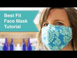 How to make a homemade face mask. Youtube Video Tutorials 08 2021