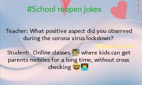Wanna make your little ones giggle? Funny School Jokes Corona Virus Jokes School Reopen Jokes Teacher Students Jokes Fusion Stories Fusionstories