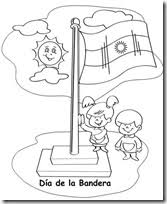 20 de junio es el día de la bandera argentina , descarga dibujos de banderas y también imágenes de su creador el general manuel belgrano. Colorear Tus Dibujos 20 De Junio Dia Bandera Argentina Para Colorear
