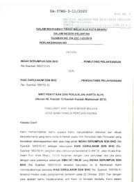 Pengakusaksian pada writ saman hendaklah dikeluarkan atas nama yaa dato' wan adnan bin ismail, hakim besar malaya atas nama dan bagi pihak seri. Harta Kolej Islam Antarabangsa We Are All Jebonesta Facebook