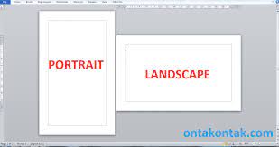 Alam bisa menjadi sangat menginspirasi dan fotografi adalah media yang sangat sempurna dalam memotret indahnya alam. Cara Membuat Halaman Portrait Dan Landscape Dalam Satu Lembar Kerja Bang Ontak