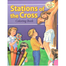 The addition of stations of the cross coloring pages has always been welcomed as my children have gotten older. The Stations Of The Cross Coloring Book The Catholic Company