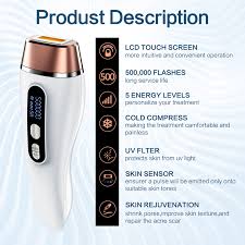 Laser hair removal is the process of hair removal by means of exposure to pulses of laser light that destroy the hair follicle. Cnv Permanent Hair Removal Laser For Women Men Skin Beauty System Wpl Ice Cool Integrated 500000 Flashes Lcd Screen Face Body Home Use 8118 White