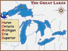 Acronym Homes For Great Lakes Great Lakes Map Elementary History Teaching Geography