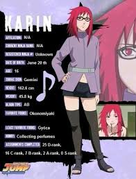 Karin Character Info Naruto Naruto Shippuden Characters Naruto Naruto Character Info