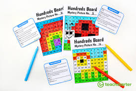 These free mystery letters for the hundreds chart reinforce numbers, letters, and handwriting for both upper and lowercase letters! 32 Awesome Printable Hundreds Board Mystery Picture Task Cards
