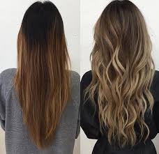 Beautiful Dark Brunette To Ash Blonde Ombre Must Pre Lighten To Insure No Coppery Tones Come Trough Hair Styles Hair Color Balayage Hair