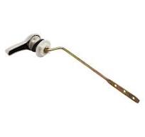 Alavanca de descarga universal para tanque de vaso sanitário, chave cromada  com cabo de ferro, acessório para tanque de água, ferramentas de banheiro  ...