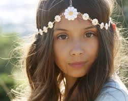 Large Daisy-sweet Cupcake Daisy Light up Flower Crown (white LED) EDC|  Coachella