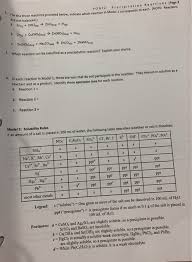 Lh3.googleusercontent.com several videos illustrate physical processes or chemical processes. Solved Model 1 Three Reactions Types Of Reactions Ess Chegg Com