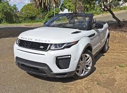 My Test Range Rover Evoque Convertible Was In Hse Dynamic Trim Sporting A Yulong White Metallic Exterior Finish With An Ebony Cloth Top And An Ebony Oxford Interior