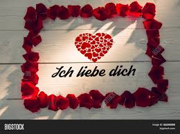 Ich liebe dich is the fourth and final single released by german band la düsseldorf. Ich Liebe Dich Against Image Photo Free Trial Bigstock