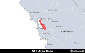 Where is area code 707. 510 Area Code Location Map Time Zone And Phone Lookup