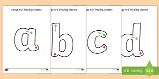 These large letter templates are. Large A Z Tracing Letters Large Phase 2 Tracing Letters