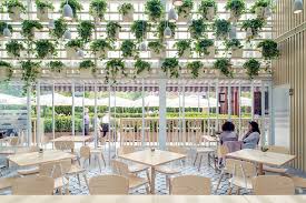 Los angeles' the line hotel unveils new culinary concept with interiors to match | the hotel's recognisable greenhouse restaurant space has been handed i have a love/hate relationship with los angeles. Four O Nine Transforms Greenhouse Into Plant Lined Cafe